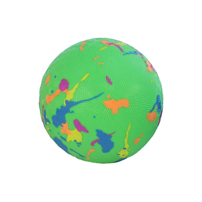 Explote el parque de goma inflable de los colores verdes de la bola de patio por diversión