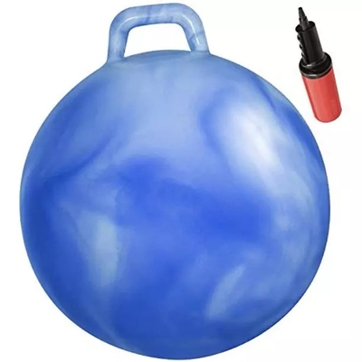 El despedir amistoso de impresión de seda de Toy Ball Adult Space Giant de la tolva del PVC Eco salta el salto