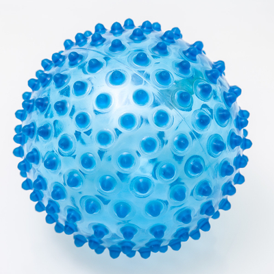 Masaje transparente Toy Ball Soft Touch 6&quot; PVC para los juegos de los niños