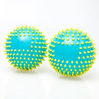 Color doble de masaje divertido de encargo Toy Inflatable Ball For Child