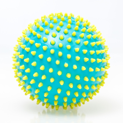 Color doble de masaje divertido de encargo Toy Inflatable Ball For Child
