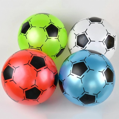 Regalo inflable modificado para requisitos particulares de la despedida de la forma del fútbol del juguete del balón de fútbol del PVC de los niños