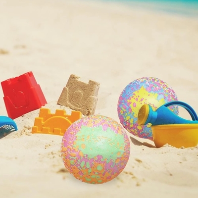 Juguete portátil de la pelota de playa de los niños, bola interactiva del juego del agua del PVC del padre-hijo