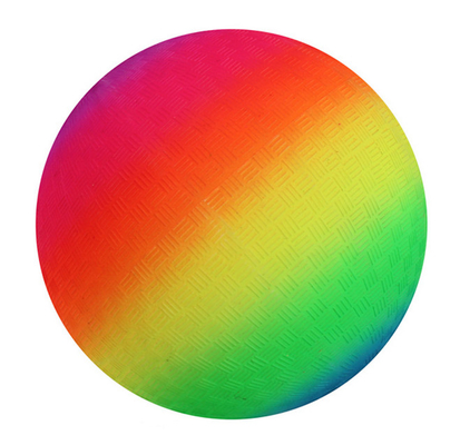 Color espesado no tóxico animoso de Pantone de la bola de patio de 7 pulgadas del PVC