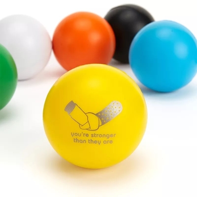Material multifuncional del poliuretano de la tensión de la PU de la bola suave anti de la espuma