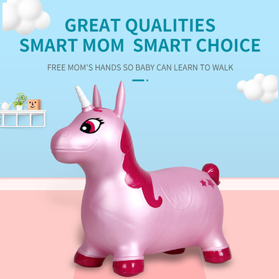 Función antiusura de Unicorn Inflatable Animal Bouncer Multi insípida