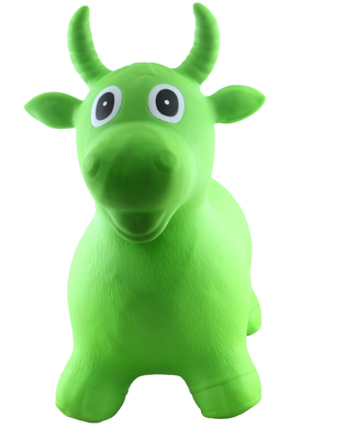 El deslizarse anti del caballo animal inflable ligero multicolor de la gorila