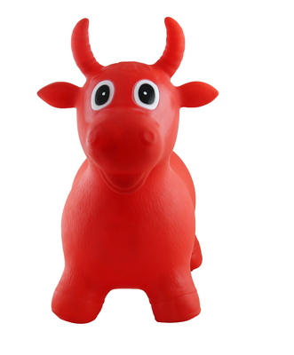 El deslizarse anti del caballo animal inflable ligero multicolor de la gorila