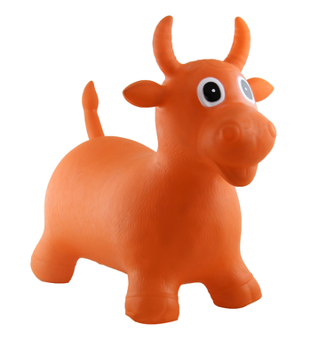 El deslizarse anti del caballo animal inflable ligero multicolor de la gorila