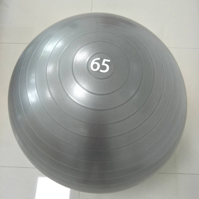 peso ligero inofensivo de la bola de la yoga del PVC de los 65cm para la estabilidad cargada