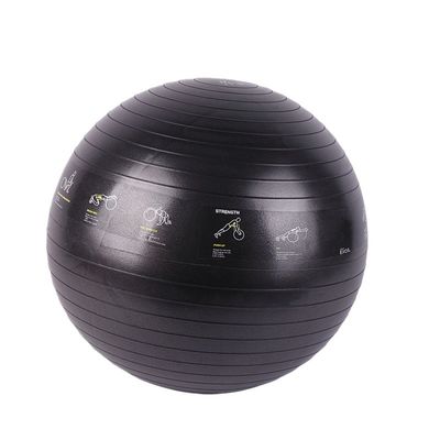 La bola de la yoga del PVC de la estabilidad de 65 cm impermeabiliza deslizarse anti respetuoso del medio ambiente