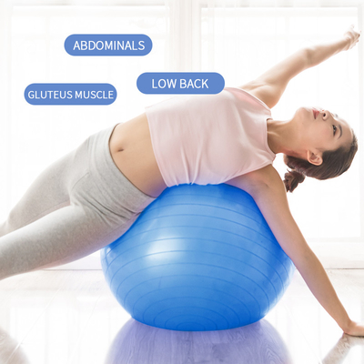 Bola multifuncional de la yoga del ISO para inflable ultraligero del dolor de espalda