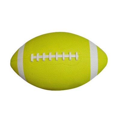 Material deslizante anti del PVC del rugbi del ISO del niño de la bola inflable de los deportes