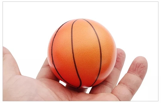 No tóxico inodoro de Mini Basketball de la PU de la bola antiusura de la espuma para la liberación de la tensión