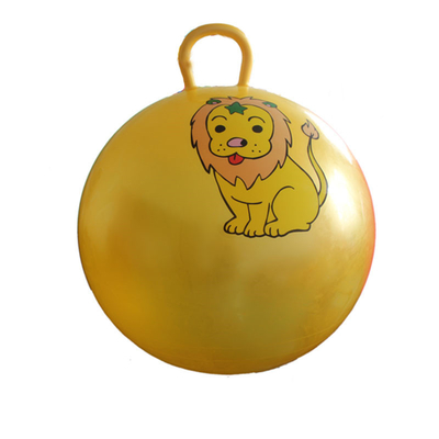 Bola de salto no tóxica del ejercicio del OEM, bola portátil de la tolva de los niños