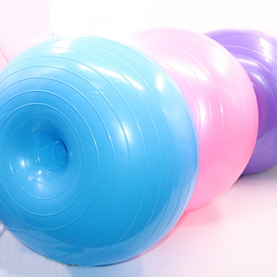 Bola inodora del ejercicio del buñuelo de Antibrust, bola multicolora del buñuelo de la yoga