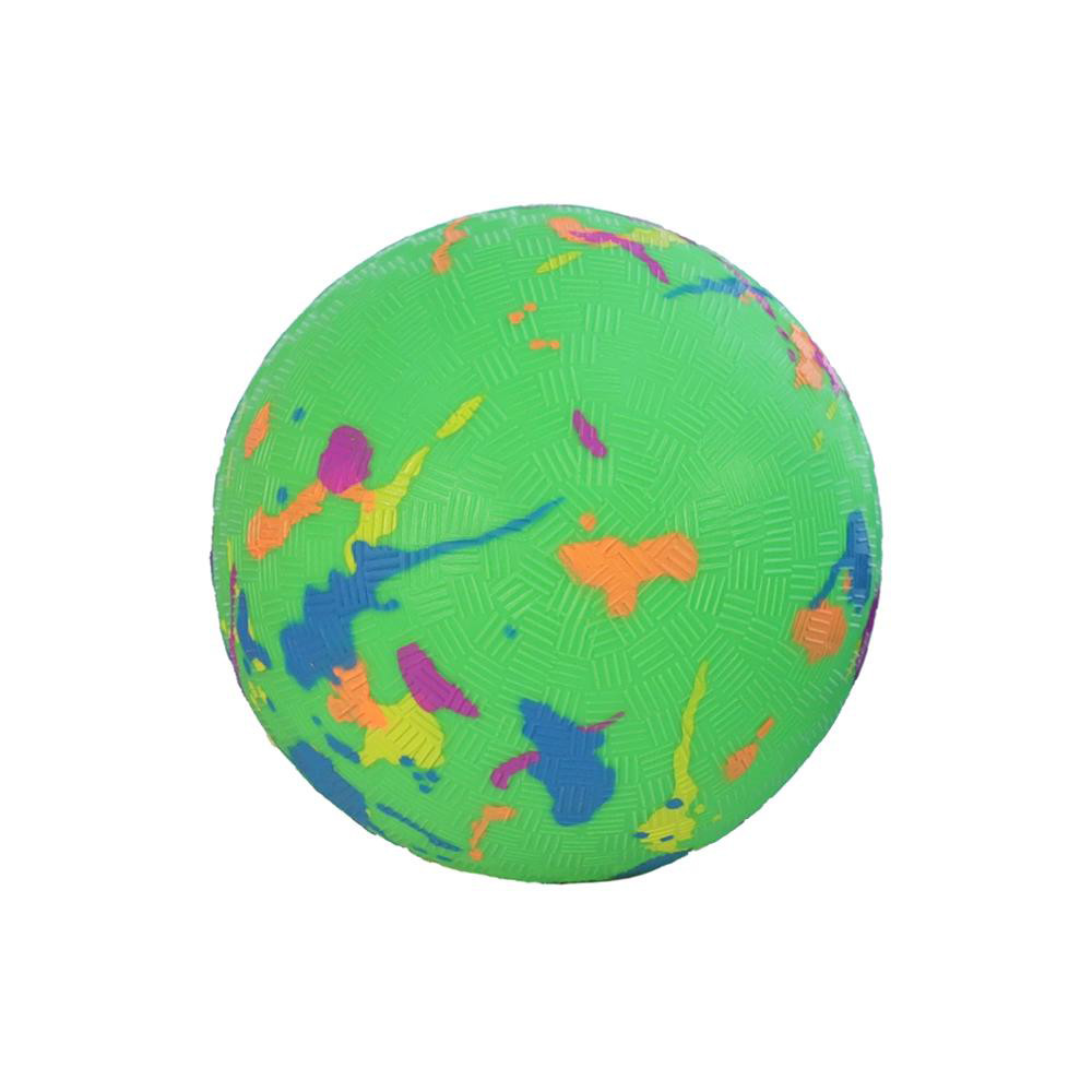 Explote el parque de goma inflable de los colores verdes de la bola de patio por diversión