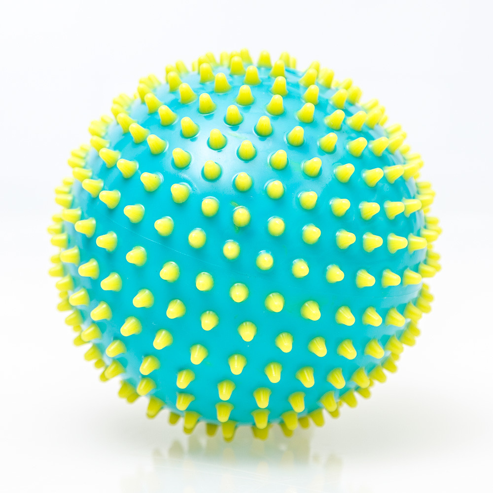 Color doble de masaje divertido de encargo Toy Inflatable Ball For Child
