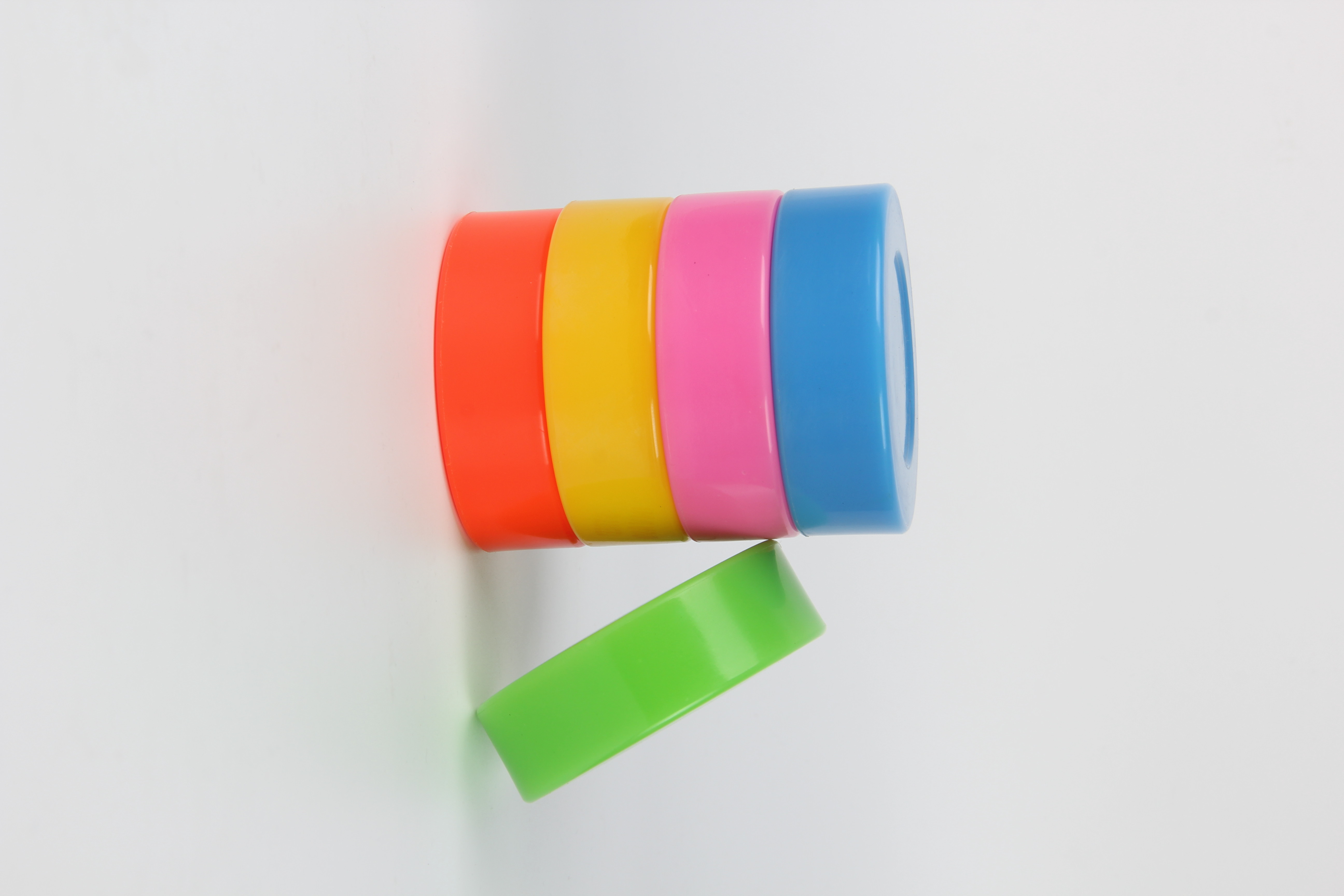 Logotipo de encargo que imprime el duende malicioso clásico del hockey sobre hielo, bola del hockey sobre hielo del PVC para los niños