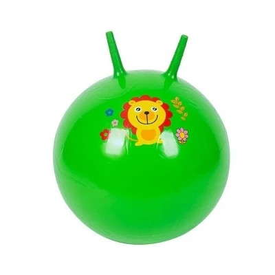 PVC inodoro que salta la bola animosa con la manija para los adultos no tóxicos