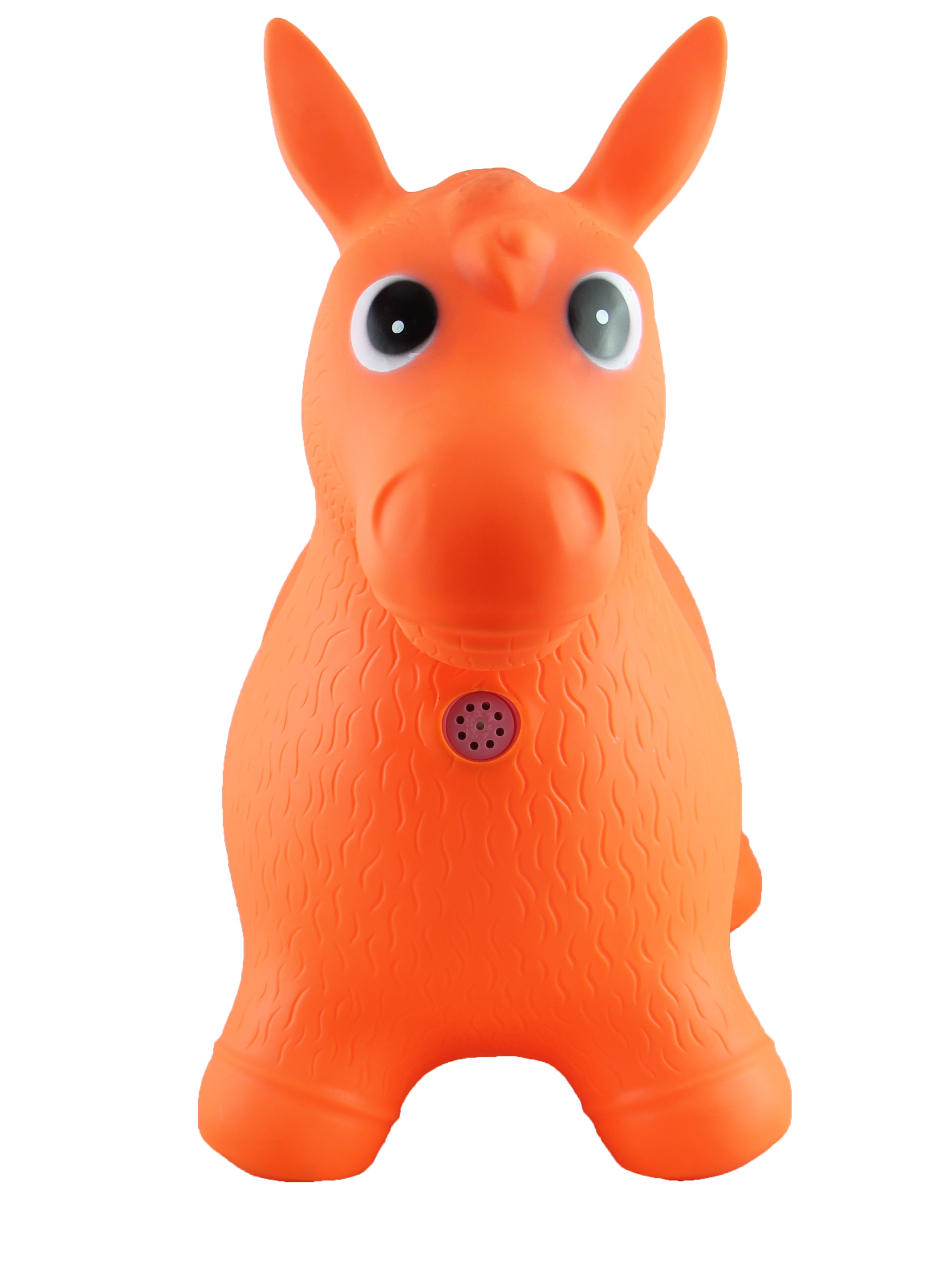 Pony Bouncer inflable no tóxica inofensiva, caballo animoso durable de la tolva