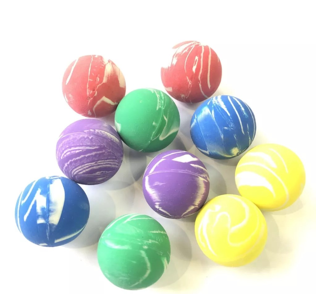Bola de goma de la despedida de Antiburst
