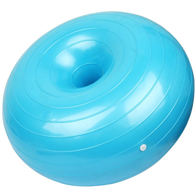 Desgaste antideslizante de la bola de la yoga del PVC del buñuelo - resistente reciclado para los deportes interiores